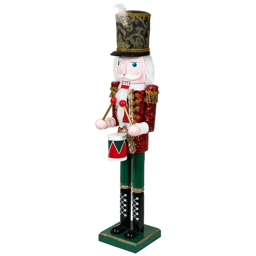 Northlight Glitter Christmas Nutcracker Drummer