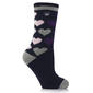 Womens Heat Holders(R) Lite Jen Heart Crew Socks - image 1