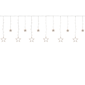 Northlight 17ft. LED Star Curtain Christmas Lights - image 1