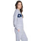 Womens DKNY Sport Long Sleeve Exploded Logo Fleece Sweatshirt - image 7