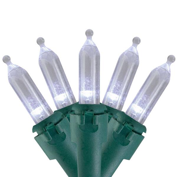 Northlight Seasonal 50ct. White LED Mini Christmas Lights - image 