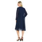 Petite R&M Richards Georgette Beaded Trim Jacket Dress - image 1