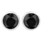 Radiant Rainbow&#40;tm&#41; White Gold Bezel 1ctw. Stud Earrings - image 1