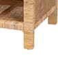 Baxton Studio Bella Brown Mahogany Wood 1-Drawer Nightstand - image 8