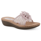 Womens Cliffs by White Mountain Chill 2 Floral Wedge Sandals - image 1