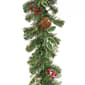 National Tree 6ft. Mixed Tip Garland w/ 30 Warm White LED Lights - image 3