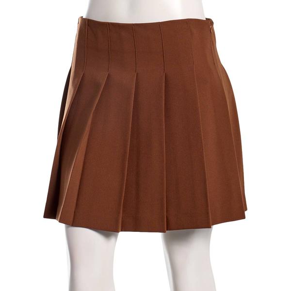 Juniors A. Byer Pleated Mini Skirt - image 