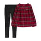 Girls Carter's&#40;R&#41; Babydoll Top & Legging Set - image 1