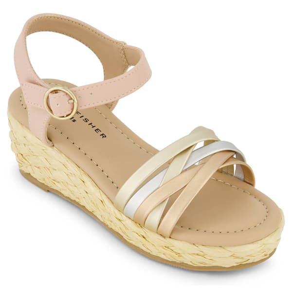Big Girls Marc Fisher Marren Weave Wedge Sandals