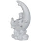 Northlight Boy Cherub Resting on Crescent Moon Statue - image 4