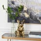 9th & Pike® Gold Ceramic Glam Dog Sculpture - image 2
