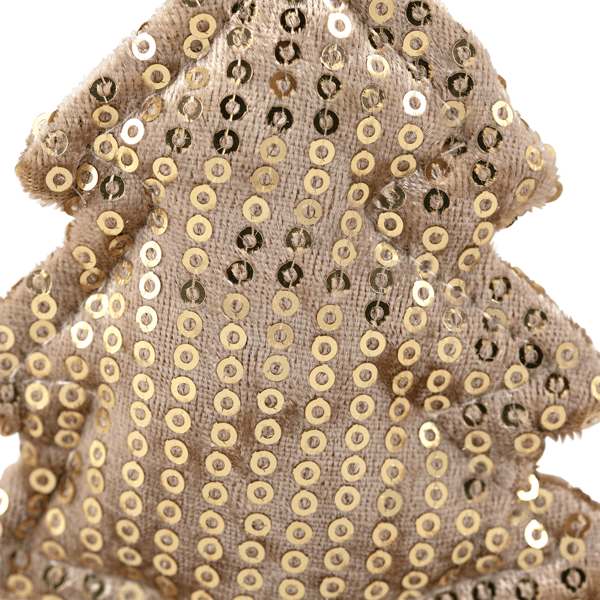 Northlight 4ct. Sequin Stars & Trees Plush Christmas Ornaments