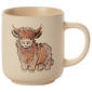 Blue Sky Clayworks Highland Cow Mug - image 1