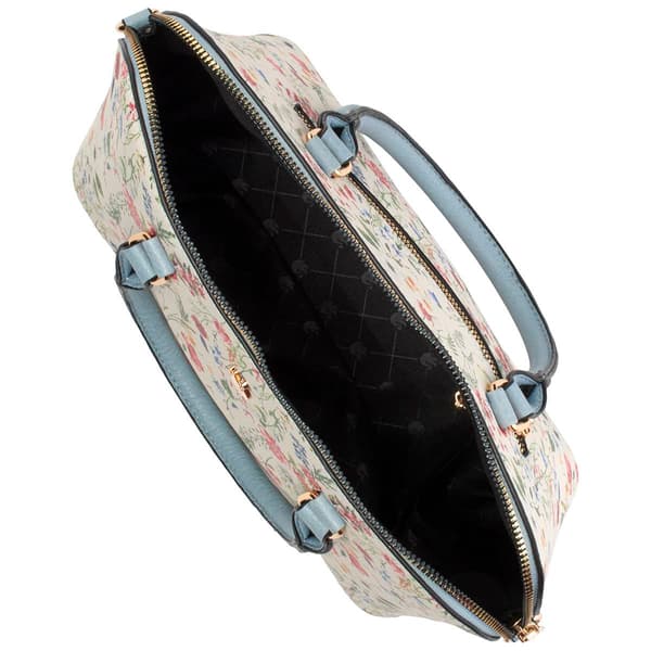 Gloria Vanderbilt Floral Dome Satchel