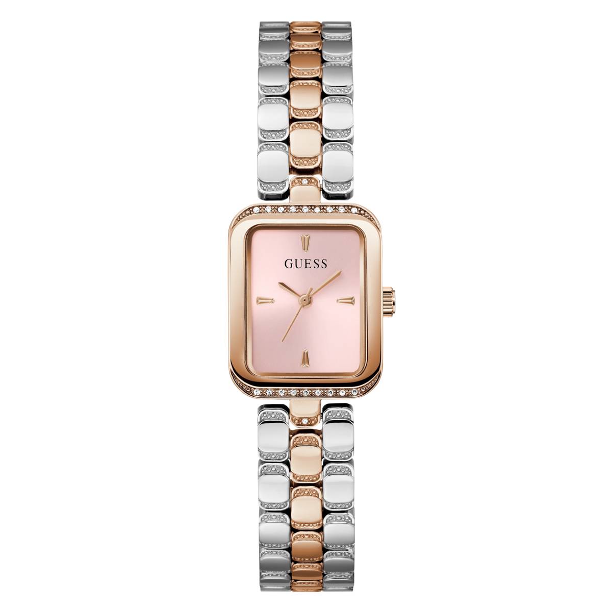 Open Video Modal for Womens Guess Watches(R) Two-Tone Rose Gold Analog Watch - GW0865L5