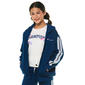 Girls (7-16) Champion(R) Crochet Varsity Number Zip Up Hoodie - image 1