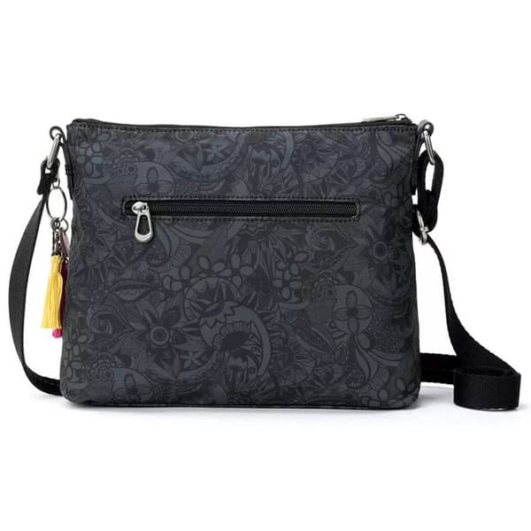 Sakroots Basic Nylon Crossbody - Black Spirit Desert