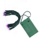 Brite Star 6.25ft. Purple LED Wide Angle Mini Christmas Lights - image 2