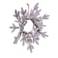 Kurt S. Adler 18in. Battery-Operated LED Flocked Pine Wreath - image 5