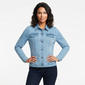 Womens Alfred Dunner Super Stretch Denim Jacket - image 1