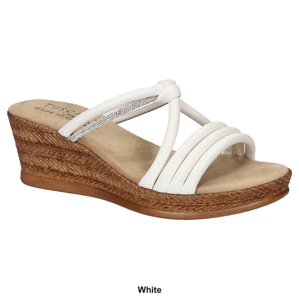 Womens Tuscany by Easy Street Elvera Wedge Sandals