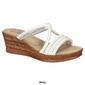 Womens Tuscany by Easy Street Elvera Wedge Sandals - image 9