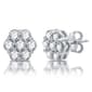 Nova Star(R) 1ctw. Lab Grown Diamond 14kt. White Gold Stud Earrings - image 1