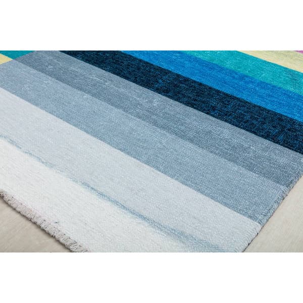 Elizabeth Sutton Maisie Colorblock Rectangular Area Rug