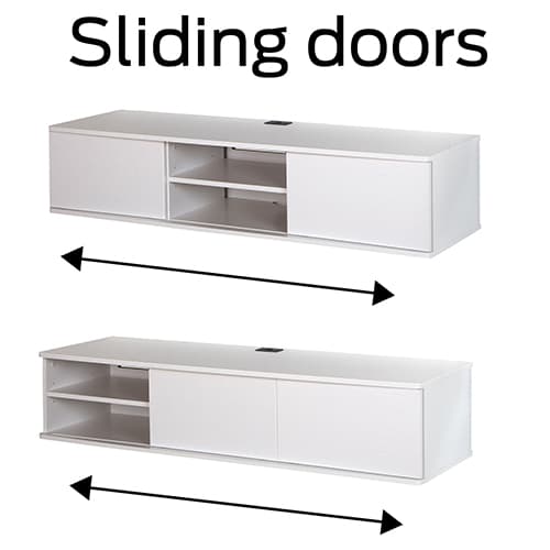 South Shore 56in. Wall Mount Console - White - image 