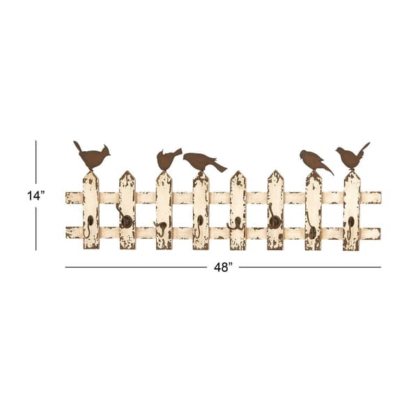 9th & Pike&#174; Distressed Metal Bird Decor