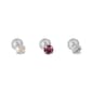 16 Gauge Stainless Steel 3pc. Body Jewelry Set - image 1