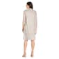 Womens R&M Richards Crinkle Pleat Flyway Jacket Dress - image 3