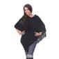 Womens White Mark Melisandre Fringe Poncho - image 2