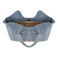 True Religion Horseshoe Stitch Denim Satchel - image 4
