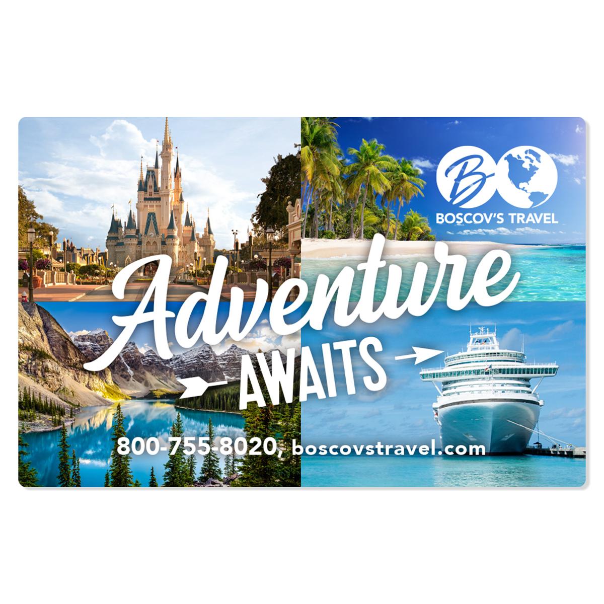 Boscov’s Travel Gift Card
