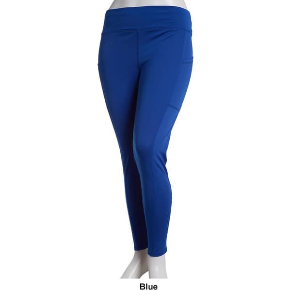 Juniors Plus One Step Up Leggings With Cell Phone Pocket