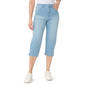 Womens Gloria Vanderbilt Amanda Appleton Split Hem Denim Capris - image 1