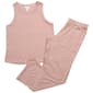 Womens Nicole Miller High Neck Tank Long Leg Pajama Set - image 2