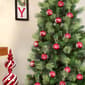 National Tree 6pc. Red Snowflake Shatterproof Ornaments - image 2