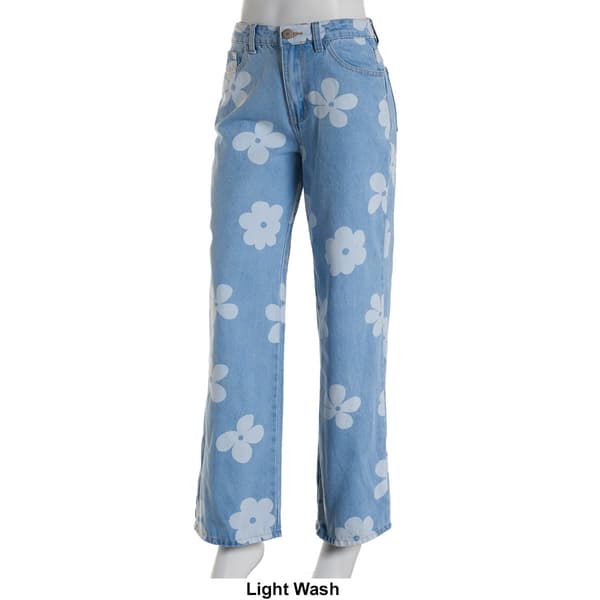Juniors Gogo Jeans Daisy Daydreams High Rise Denim Jeans