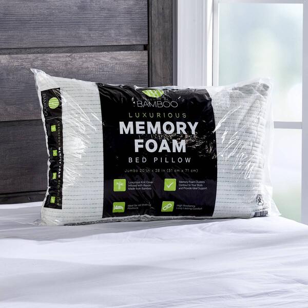 Essence of Bamboo Memory Foam Cluster Pillow - image 