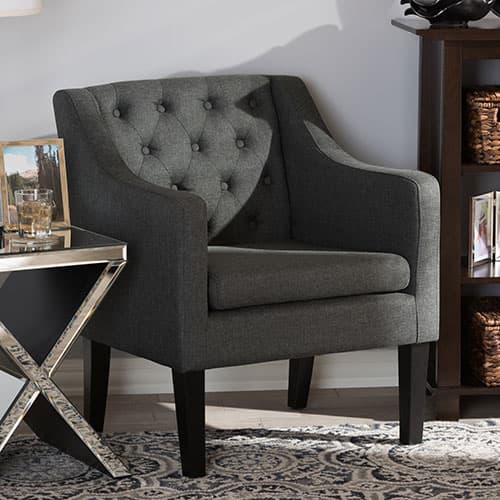 Baxton Studio Brittany Club Chair - image 