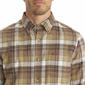 Mens LANDS’ END® Campside Flannel Shirt - Cocoa - image 3