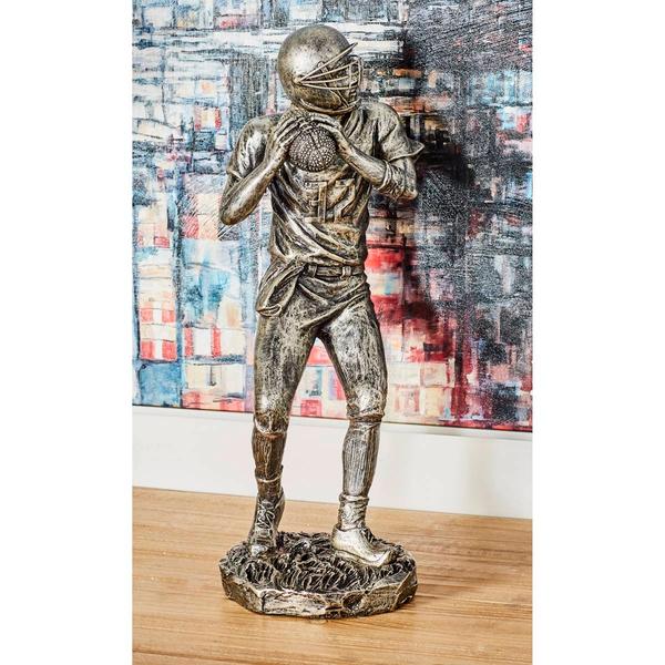 9th & Pike® Football Player Polystone Sculpture