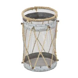 9th &amp; Pike® Can And Burlap Farmhouse Candle Holders - Set Of 3