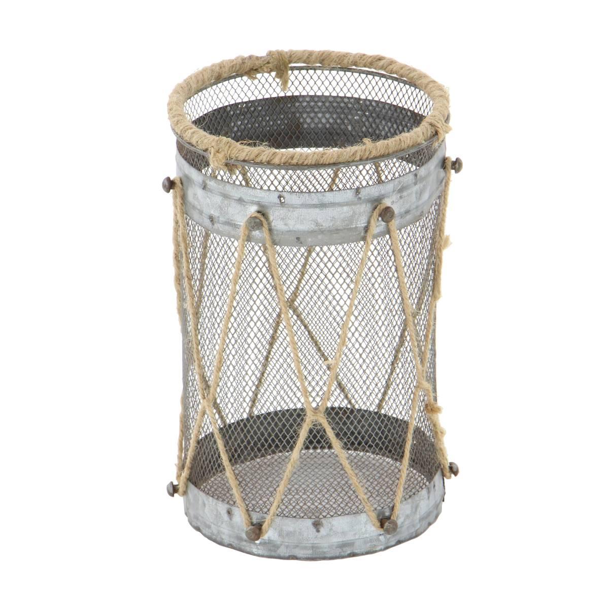 9th &amp; Pike® Can And Burlap Farmhouse Candle Holders - Set Of 3