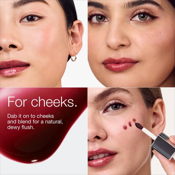 Clinique Pop&#8482; Lip + Cheek Oil in Black Honey