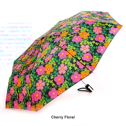 Totes Automatic Compact Umbrella Floral Boscov's