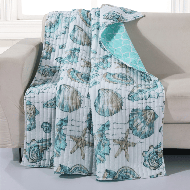 Greenland Home Fashions™ Cruz Reversible Quilted Throw Blanket