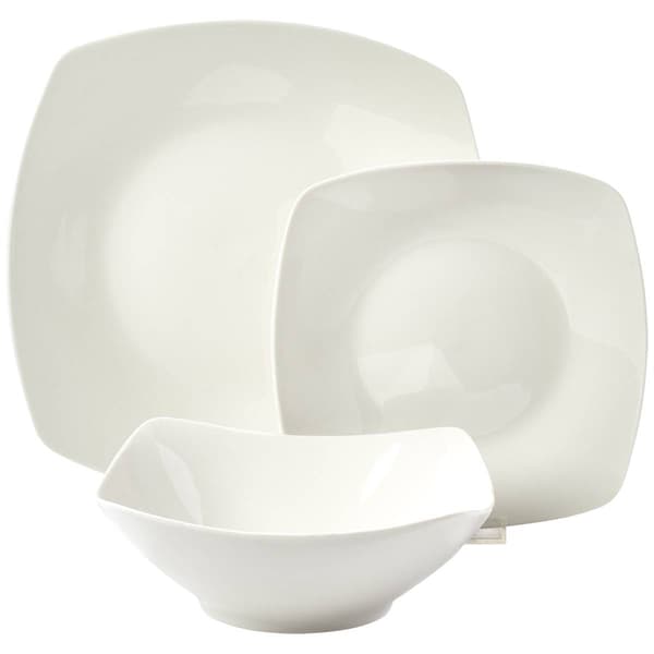 Simply Essential 12pc. Square Dinnerware Set - image 